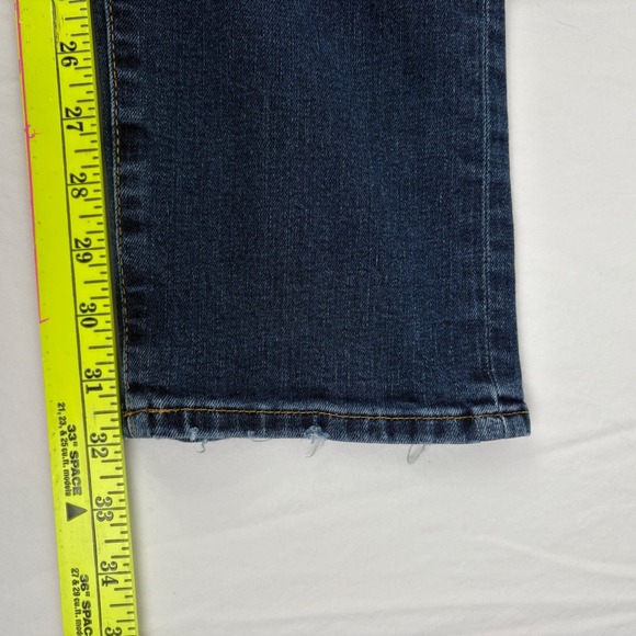 FRAME L'Homme Slim Stretch Dark Wash Denim Jeans Mens Size 36 (36x32) - Picture 9 of 10